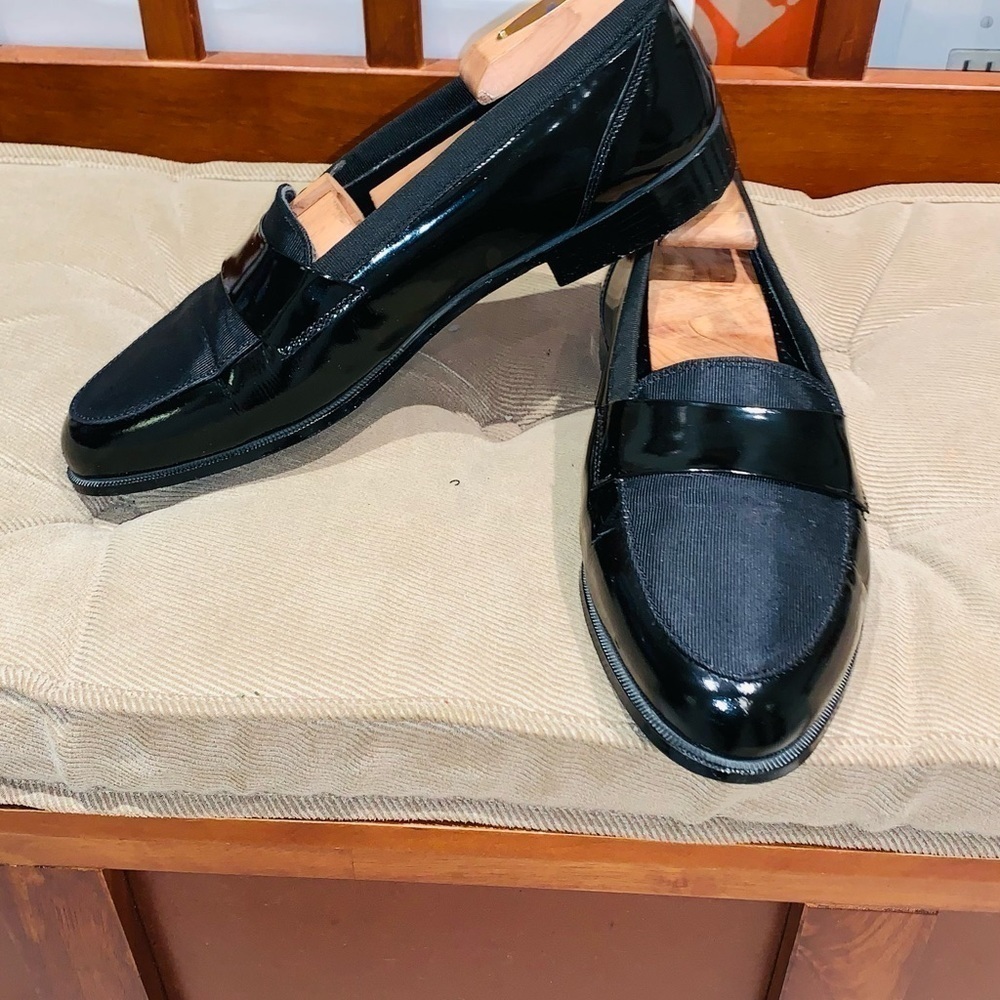 Adolfo Patent Leather Formal Loafers - Picture 2 of 16